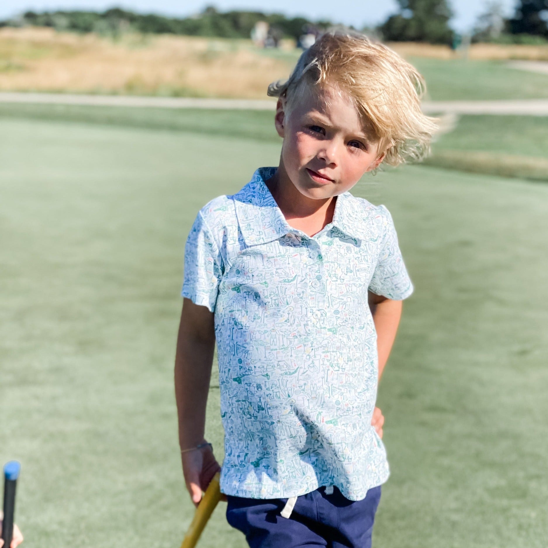 Joy Street Kids Golf Polo Shirt