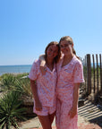 St. Lawrence Women's Button Front Short Pajama Set