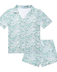 Ireland Women’s Button Front Short Pajama Set