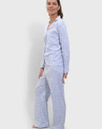 Cape Cod Women's Pajama Set Model Side