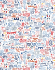 Joy Street Kids USA print, detail