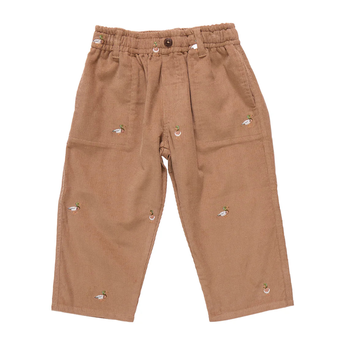 Boys Jackson Mallard Duck Embroidered Pant