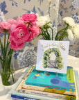 Geranium Block Print Baby Gift Set