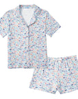 Jersey Shore Women’s Button Front Short Pajama Set