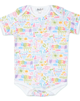 Charleston Short Sleeve Baby Body Suit