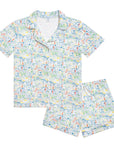 Maine Women’s Button Front Short Pajama Set