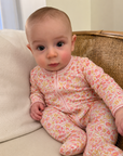 Marigolds Girls Puff Sleeve Baby Onesie