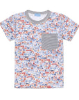 Joy Street Kids USA Boys Pocket Tee