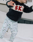Joy Street Après Ski Two Piece Kids Henley Pajamas-6