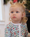 Joy Street Oh Christmas Tree Zip BAby Onesie