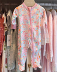 Mahjong Zip Baby Onesie