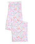 Mahjong Women’s Button Front Long Pajama Set