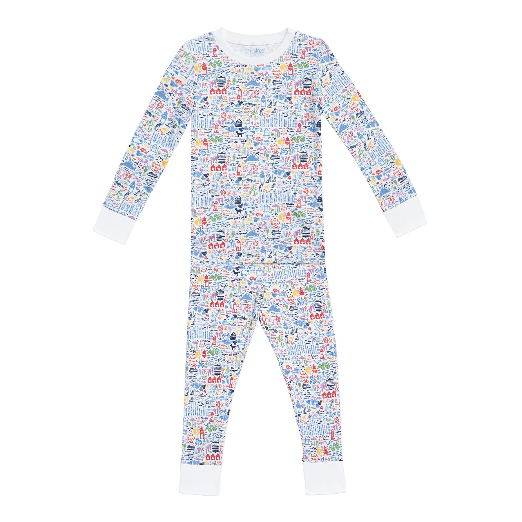 Martha's Vineyard Two Piece Kids Pajamas