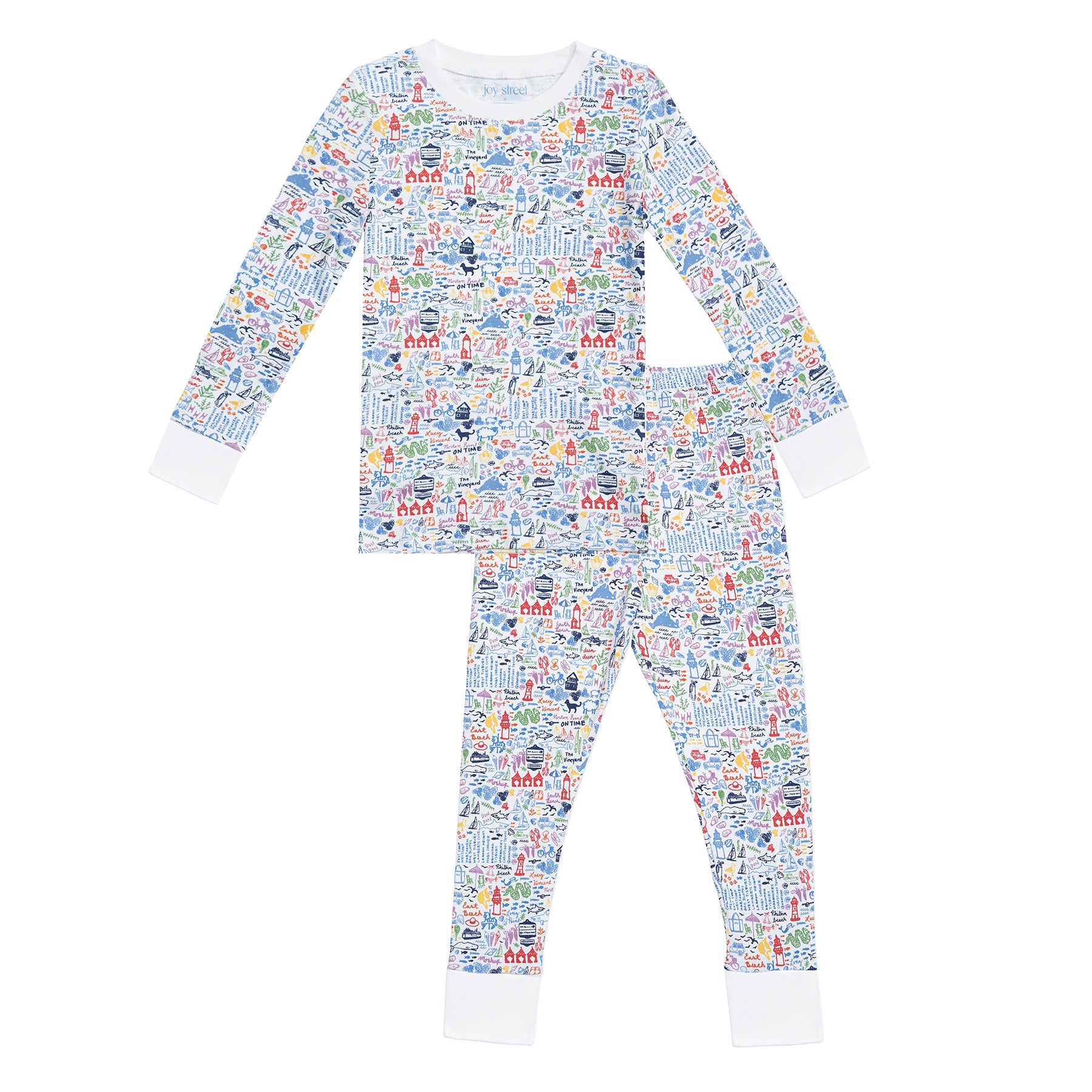 Martha's Vineyard Two Piece Kids Pajamas