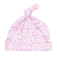 nantucket pink baby hat joy street 