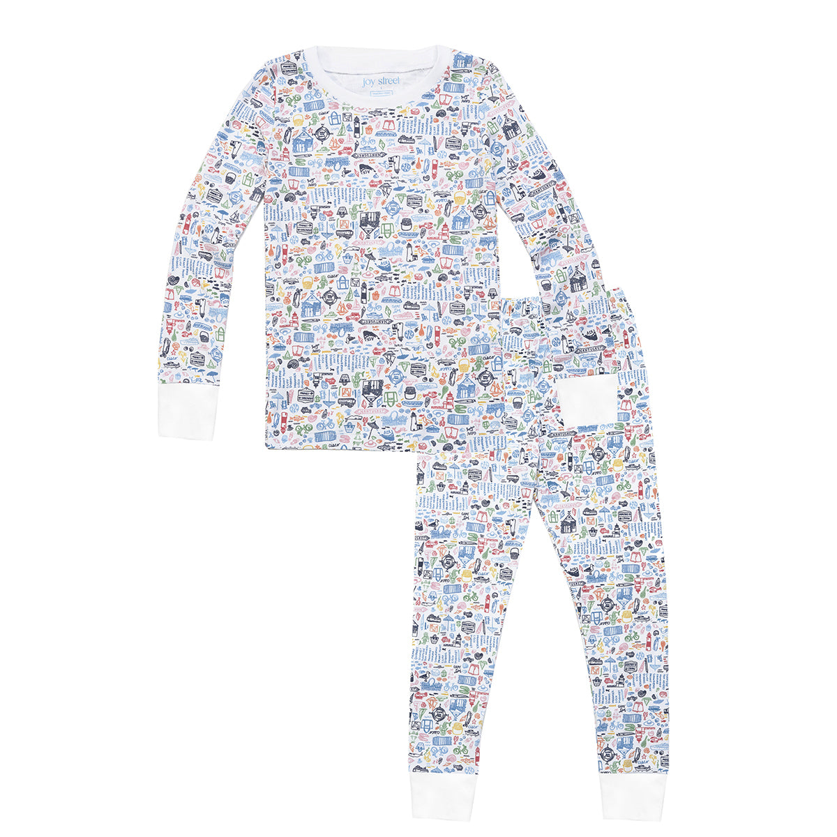 Martha's Vineyard Two Piece Kids Pajamas