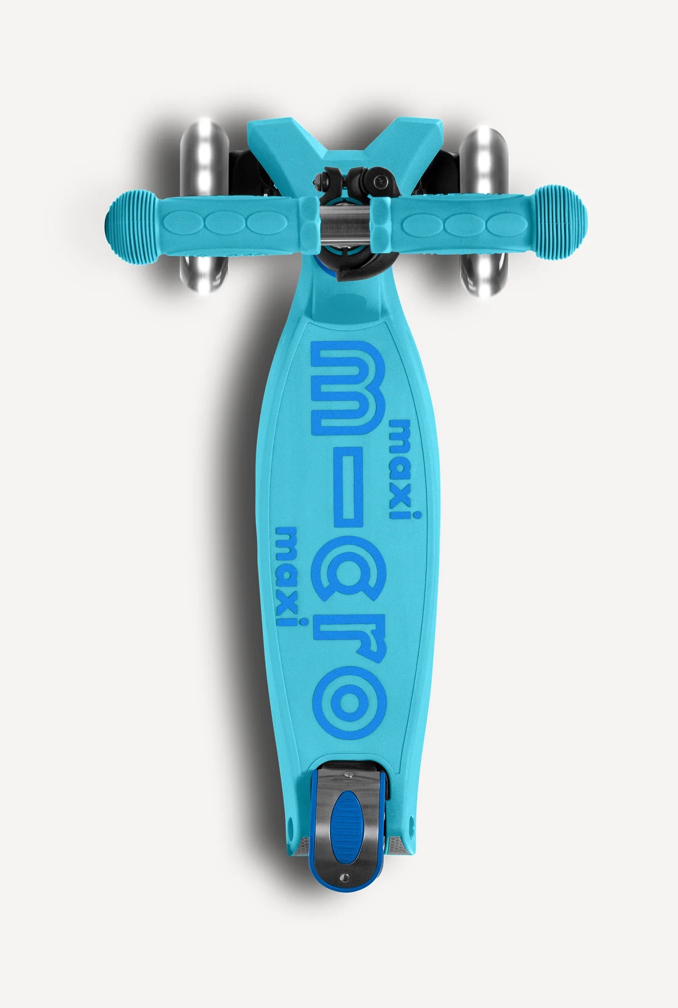 Micro Kickboard Micro Maxi Foldable LED Scooter | Bright Blue