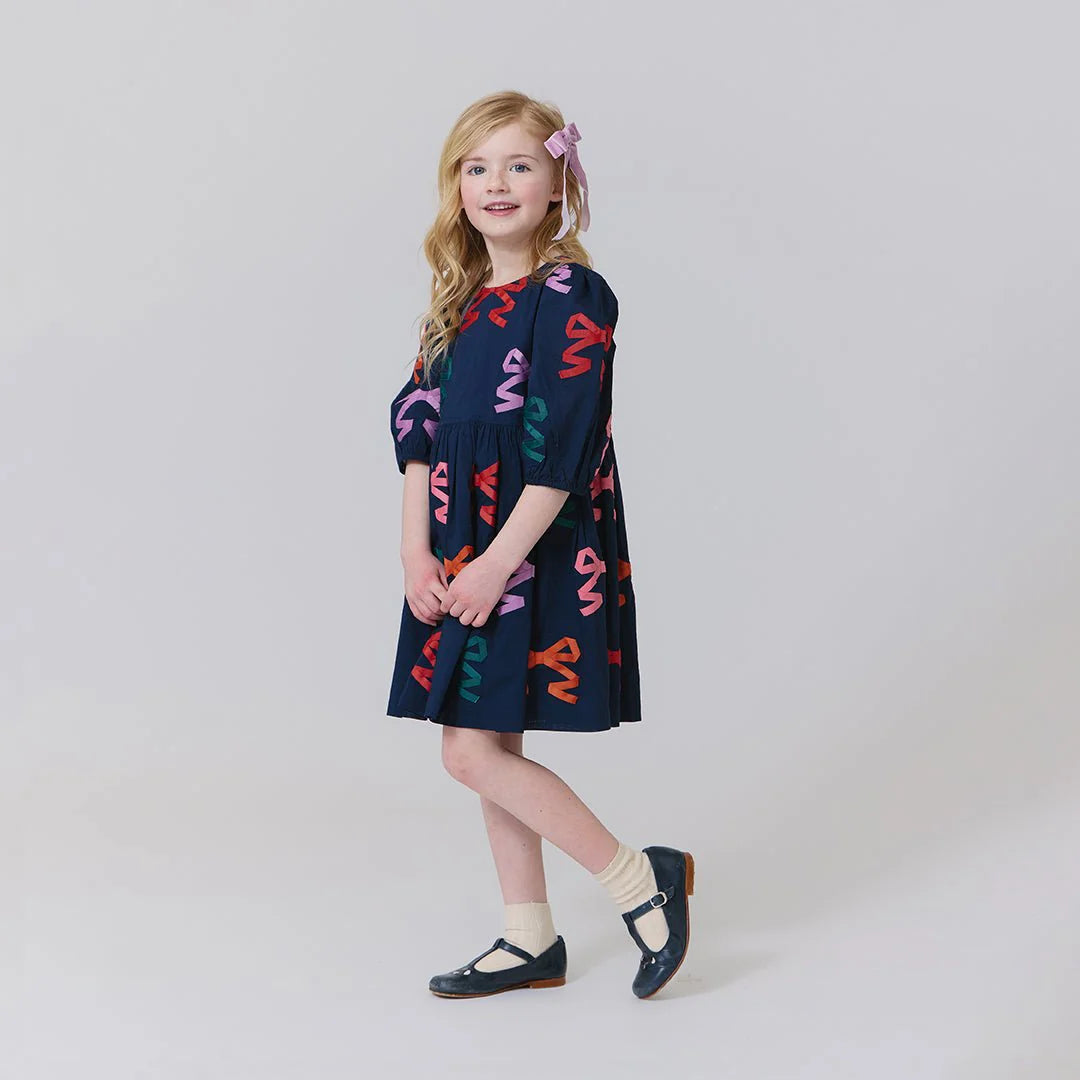 Girls Brooke Bow Dress