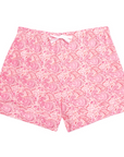 Shell Paisley Women’s Button Front Short Pajama Set