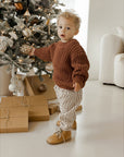 Quincy Mae Luca Pant in Christmas Plaid