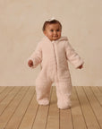 Quincy Mae Bear Jumpsuit in Antique