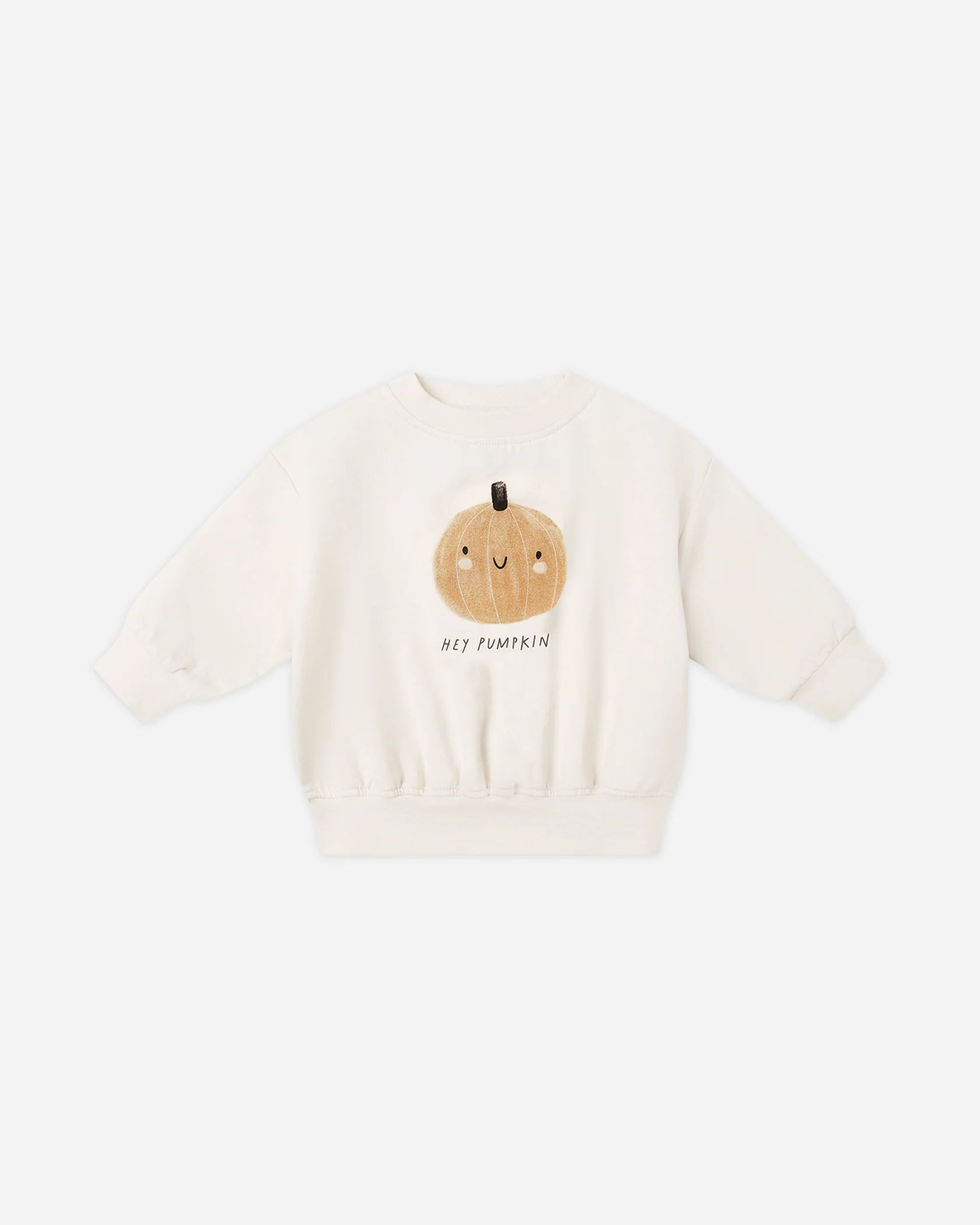 Quincy Mae Relaxed Fleece Sweatshirt Pumpkin
