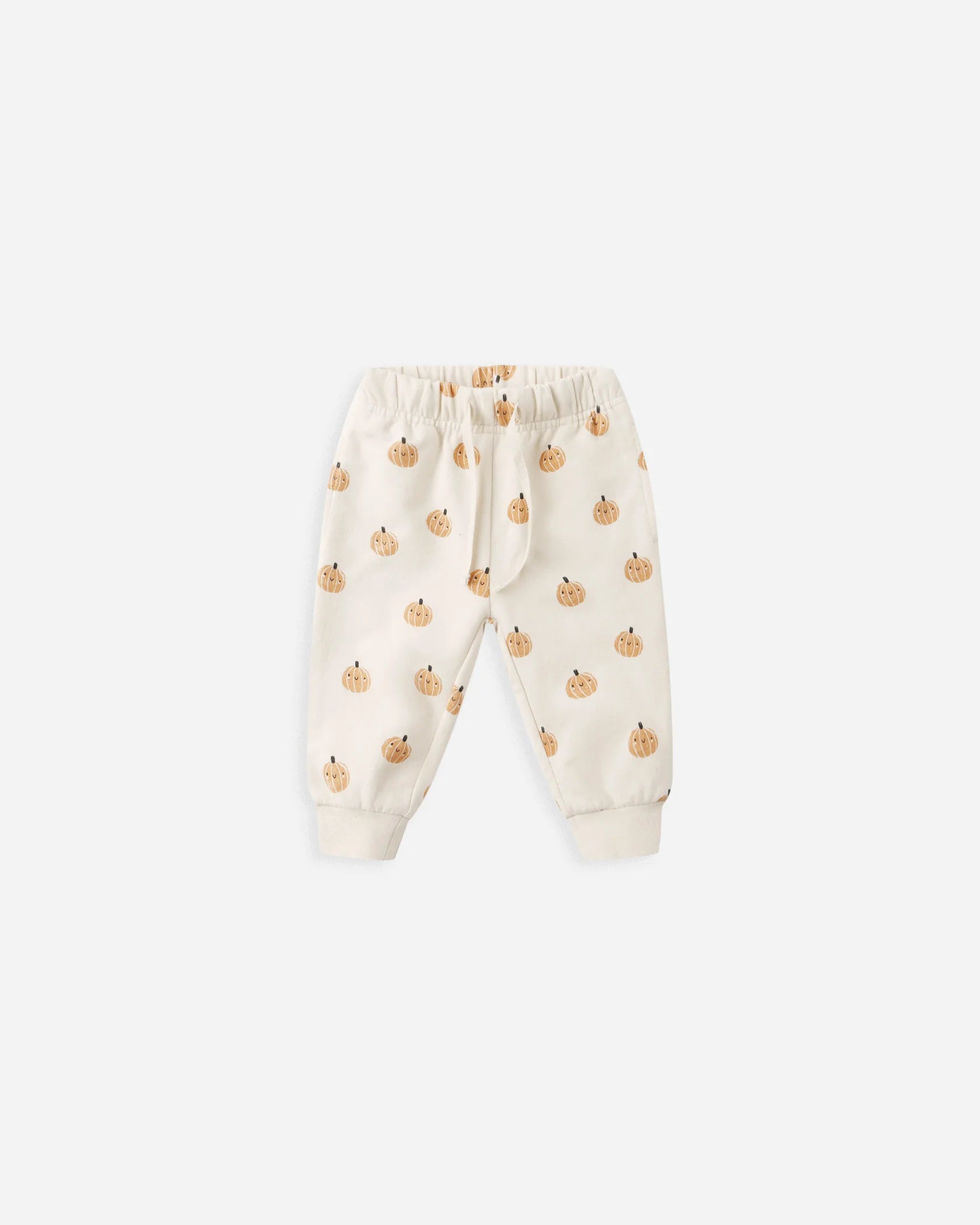 Quincy Mae Relaxed Fleece Sweatpant Smiley Pumpkins