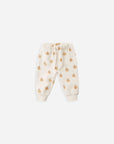 Quincy Mae Relaxed Fleece Sweatpant Smiley Pumpkins
