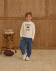 Rylee + Cru Long Sleeve Paneled Tee Game Day