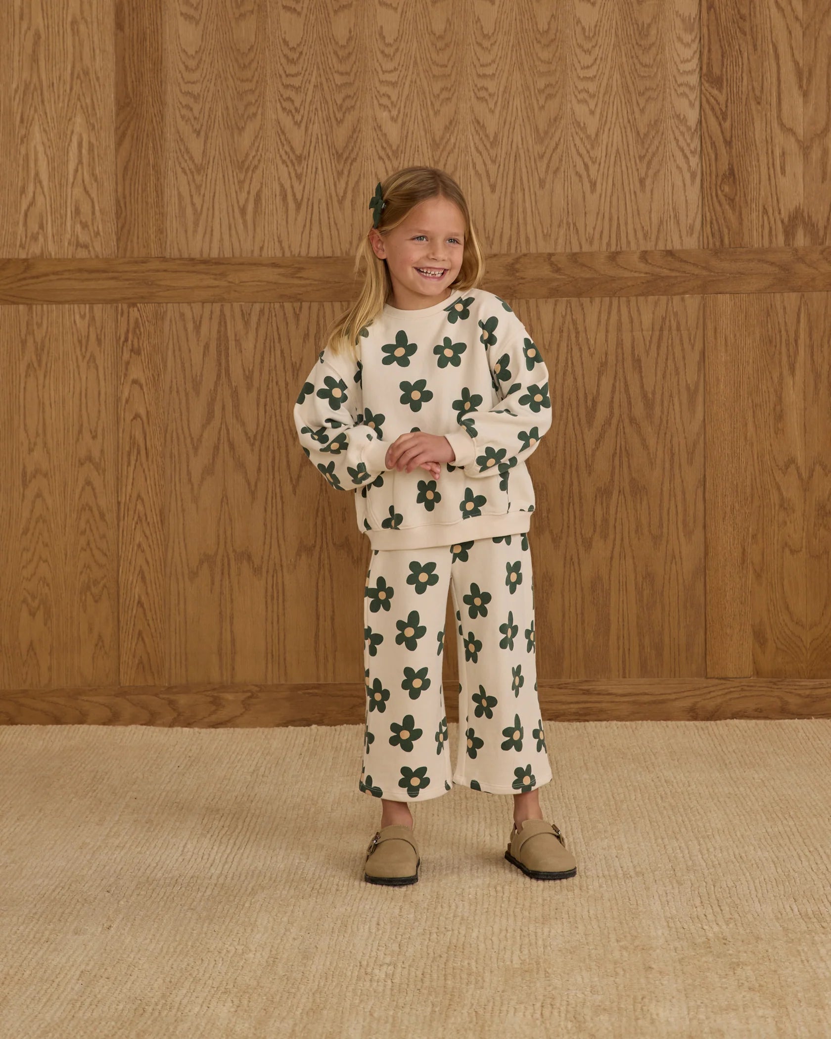 Rylee + Cru Wide Leg Sweatpant