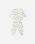 Rylee + Cru Tee + Pant Set Blue Floral