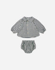 Rylee + Cru Nellie Set Navy Check