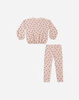 Rylee + Cru Spongey Knit Set Polka Dot