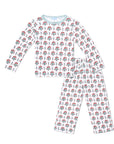 Poinsettia Block Print Long Lounge Play Set