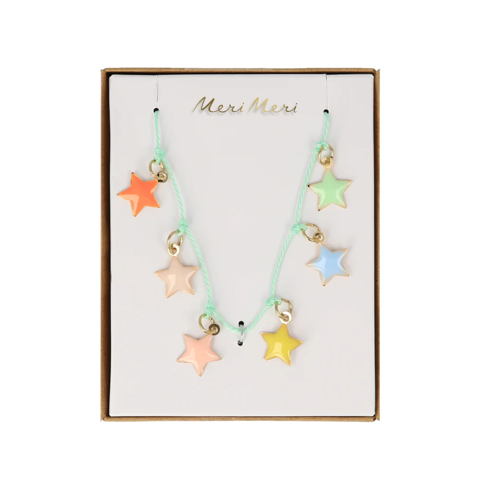 Meri Meri Enamel Star Necklace |Mockingbird Baby & Kids