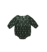 Rylee + Cru Freya Romper Blossom Embroidery