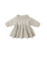 Quincy Mae Simone Dress Blue Plaid