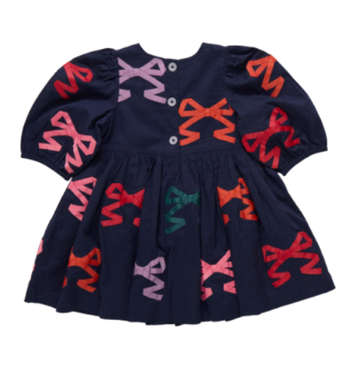 Girls Brooke Bow Dress