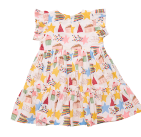 Girls Jennifer Birthday Star Dress