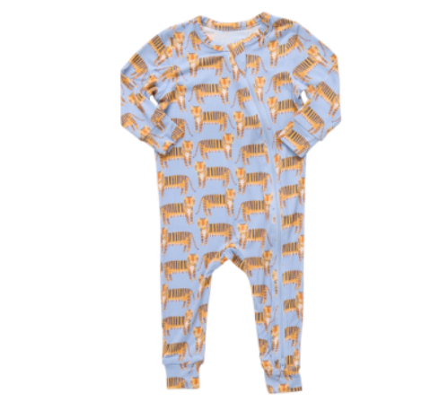 Baby Bamboo Tiger Romper