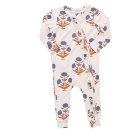 Baby Bamboo Dandelion Romper