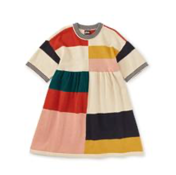 Tea Colorblock Sweater Dress