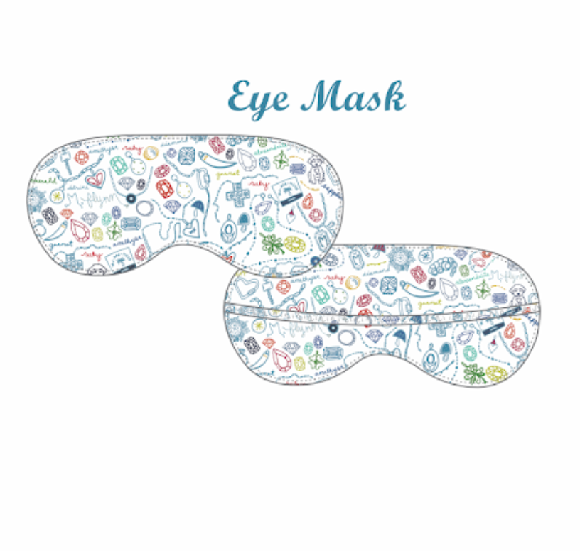 M. Flynn I Dream of Jewels Eye Mask
