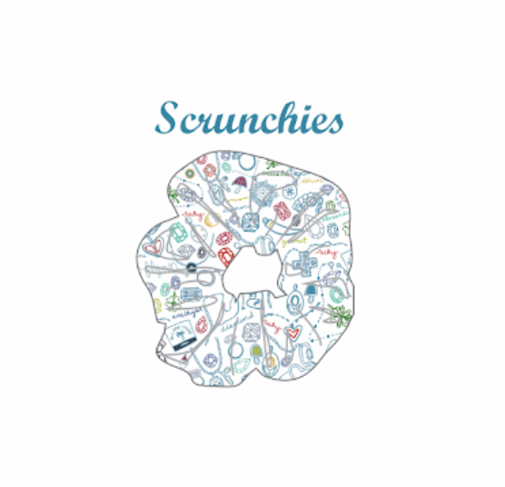 M. Flynn I Dream of Jewels Scrunchie