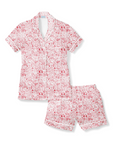 St. Lawrence Women's Button Front Short Pajama Set