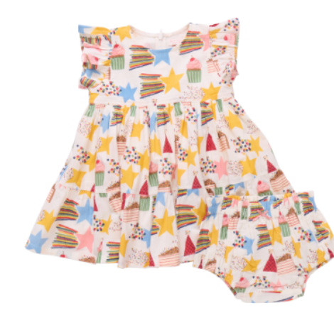 Girls Jennifer Birthday Star Dress