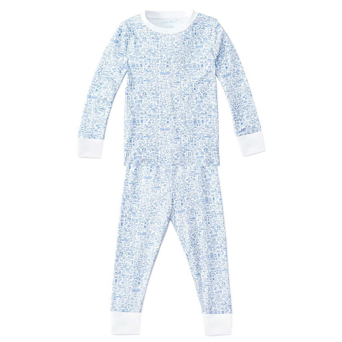 Seaside Two Piece Kids Pajamas