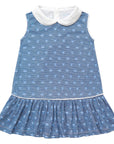 Stars & Stripes Girls Posie Play Dress