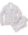 Rhode Island Women’s Front Long Pajama Set