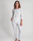 Holiday Harbor Women’s Henley Pajama Set